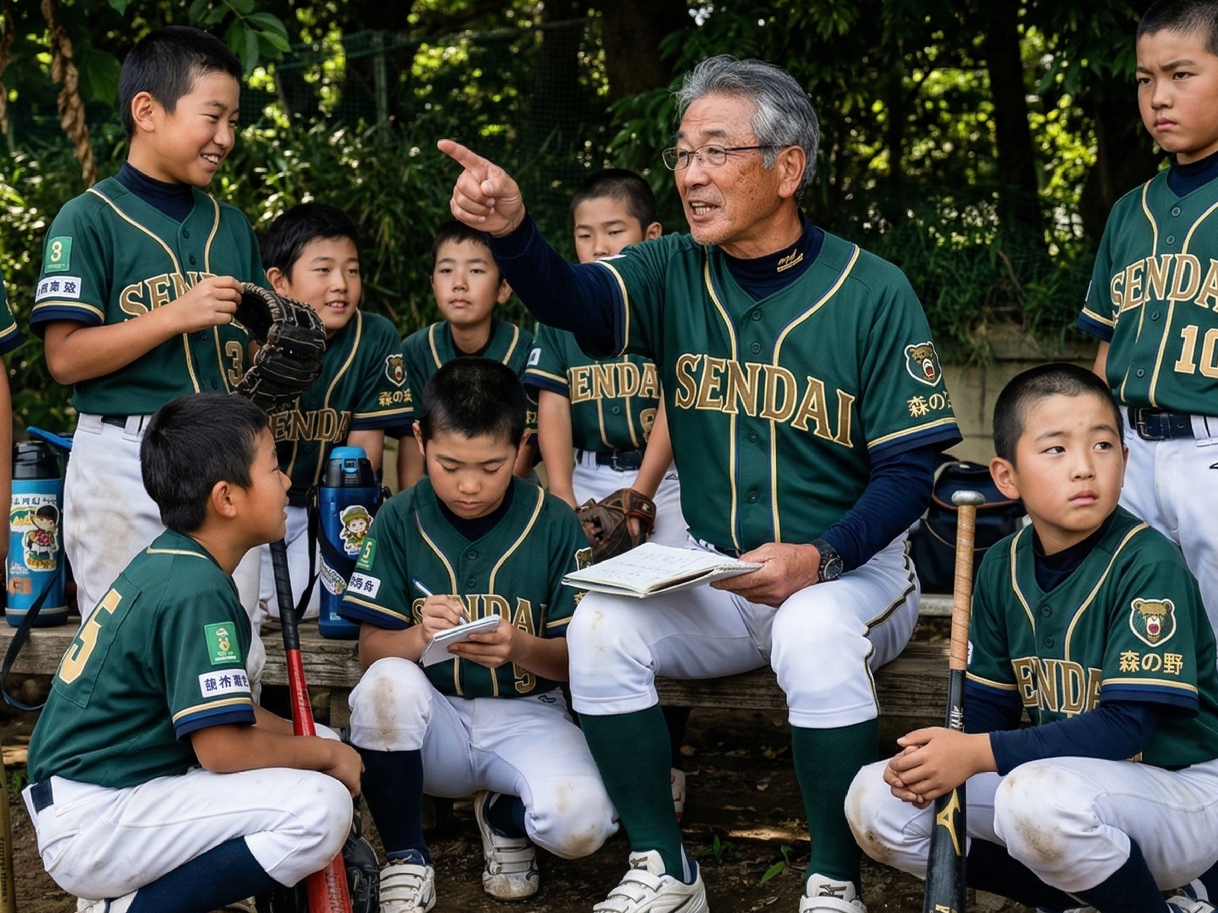 地域のチーム・指導の現場のイメージ